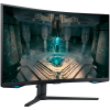 Монитор Samsung 32BG650 32" Odyssey G6 Smart, Curved 1000R, VA, 240 Hz, 1 ms GTG, 2560x1440, 350 cd/m2, 2500:1 Contrast, Eye Saver, Flicker Free, AMD FreeSync Premium Pro, DP 1.4, 2xHDMI 2.1, 2xUSB, Wi-Fi, Bluetooth, Speakers, Tizen, Black