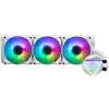 MSI MAG CORELIQUID 360R V2 WHITE Liquid Cooler, 3x 120mm ARGB 2000rpm PWM Fans, ARGB Block, Radiator Pump Design, Rotatable Blockhead, Intel LGA 115x/1200/1700/1366/2011/2066, AMD AM5/AM4/FM2+/FM2/FM1/AM3+/AM3/AM2+/AM2/TR4/sTRX4/SP3, 3Y Warranty