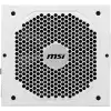 MSI MPG A750GF White Power Supply 750W, 80 PLUS Gold, Japanese capacitors, Fully Modular, Flat Black Cables, 100~240VAC, 47-63HZ, 140mm fan, 160x150x86 mm, ATX, 2xEPS, 6xPCI-E, 8XSATA, 4xMOLEX, FDD, EU plug, 10Y