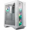 MSI MPG GUNGNIR 110R WHITE, Mid-Tower, ATX/Micro-ATX/Mini-ITX, 2x USB 3.2 Gen 1 Type-A, 1x USB 3.2 Gen 2x2 Type-C, 1x Audio/1x Mic, ARGB Hub, RGB Button, 4x 120mm ARGB Fans, Glass Front Panel, 4mm Tempered Glass