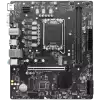 MSI PRO H610M-E, mATX, LGA 1700, Dual Channel DDR5 5600+MHz, 1x PCIe x16 slot, 1x M.2 slot, 1x HDMI, 1x VGA, 2x USB 3.2 Gen 1, 4x USB 2.0, 7.1 HD Audio, Realtek ALC897 Codec, 3Y