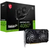 MSI Video Card Nvidia GeForce RTX 4060 Ti VENTUS 2X BLACK 8G OC, 8GB GDDR6, 128bit, Effective Memory Clock: 18000MHz, Boost: 2580 MHz, 4352 CUDA Cores, PCIe 4.0, 3x DP 1.4a, HDMI 2.1a, RAY TRACING, Dual Fan, 1x 8pin, 550W Recommended PSU, 3Y