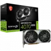 MSI Video Card NVidia GeForce RTX 4070 SUPER 12G VENTUS 2X OC, 12GB GDDR6X, 192-bit, 2505 MHz Boost, 7168 CUDA Cores, PCIe 4.0, 3x DP 1.4a, HDMI 2.1a, RAY TRACING, Dual Fan, 650W Recommended PSU, 3Y