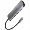 Multiport USB 3.2 Gen 1 hub. HDMI, card reader and Power Delivery. 20 cm USB-C cable.