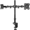 ONKRON Dual Monitor Stand for 13''-32'' Screens up to 8 kg, Black