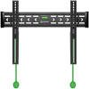 ONKRON Fixed TV Wall Mount for 43 to 85-inch Flat Panel TVs Digital Panels 68,2 kg, Black