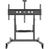 ONKRON Mobile TV Stand Rolling TV Cart for 50 to 100-Inch Screens up to 120 kg, black