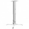 ONKRON Projector Mount Ceiling Adjustable Bracket up to 22 lbs Projectors, White