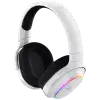 Razer Barracuda X Chroma, Gaming Headset, White, Oval Ear Cushions, 2.4 GHz Wireless / Bluetooth, Breathable Fabric with Memory Foam Cushions, Detachable Razer™ HyperClear Cardioid Mic, 7.1 Surround sound: Only available on Windows 10 64-bit (or higher)