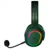 Razer Barracuda X Chroma Phantom Green Edition, Gaming Headset, Black, Oval Ear Cushions, 2.4 GHz Wireless / Bluetooth, Breathable Fabric with Memory Foam Cushions, Detachable Razer HyperClear Cardioid Mic, 7.1 Surround sound