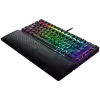 Razer BlackWidow V4 75%, Gaming Keyboard, US Layout, Razer Chroma RGB, Hot-swappable Design, Detachable Type C Cable, PCB & Case sound dampening foam, Up to 8,000 Hz polling rate, Doubleshot ABS Keycaps, Magnetic Plush Leatherette