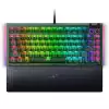Razer BlackWidow V4 75% Phantom Green Edition, US Layout, Razer Chroma RGB, Hot-swappable Design, Detachable Type C Cable, PCB & Case sound dampening foam, Up to 8,000 Hz polling rate, Doubleshot ABS Keycaps, Magnetic Plush Leatherette