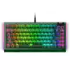Razer BlackWidow V4 75% Phantom Green Edition, US Layout, Razer Chroma RGB, Hot-swappable Design, Detachable Type C Cable, PCB & Case sound dampening foam, Up to 8,000 Hz polling rate, Doubleshot ABS Keycaps, Magnetic Plush Leatherette
