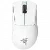 Razer DeathAdder V3 Pro - White Edition, Ergonomic Wireless Gaming Mouse, Speedflex Charging Cable USB Type C, 30000DPI, Optical Mouse Switches Gen-3, 63 g, Focus Pro 30K Optical Sensor