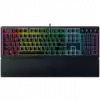 Razer Ornata V3, Mecha-membrane switches, 10 Razer Chroma™ RGB Lighting Zones, 1000 Hz Ultrapolling, Backlit keys, UV coated ABS Keycaps, Soft-touch wrist rest