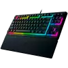 Razer Ornata V3 Tenkeyless, Low Profile Gaming Keyboard, US Layout, 8 Razer Chroma™ RGB Lighting Zones, Dedicated Media Keys, UV-coated ABS Keycaps, 1000 Hz Ultrapolling, Durable spill-resistant design, Braided fiber cable