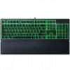 Razer Ornata V3 X US, Silent Membrane Switches, RGB Lighting, 1000 Hz Ultrapolling, UV coated ABS Keycaps, Soft-touch wrist rest