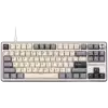 ROYAL KLUDGE R87Pro Half Grey Gaming Keyboard Creamy switch
