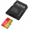 SANDISK Extreme microSDXC 512GB + SD Adapter + 1 year RescuePRO Deluxe up to 190MB/s & 130MB/s Read/Write speeds A2 C10 V30 UHS-I U3