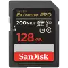 SANDISK Extreme PRO 128GB SDXC Memory Card + 2 years RescuePRO Deluxe up to 200MB/s & 90MB/s Read/Write speeds, UHS-I, Class 10, U3, V30