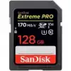 SanDisk Extreme Pro SDXC Card 128GB - 170MB/s V30 UHS-I U3;