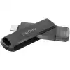 SANDISK iXpand Flash Drive Luxe 128GB - USB-C + Lightning - for iPhone, iPad, Mac, USB Type-C devices including Android