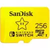SANDISK microSDXC card for Nintendo Switch 256GB, up to 100MB/s Read, 60MB/s Write, U3, C10, A1, UHS-1