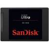 SANDISK Ultra 3D 500GB SSD, 2.5'' 7mm, SATA 6Gb/s, Read/Write: 560 / 530 MB/s, Random Read/Write IOPS 95K/84K