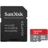 SANDISK Ultra Android microSDHC 16GB + SD Adapter + Memory Zone App 98MB/s A1 Class 10 UHS-I