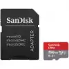 SANDISK Ultra Android microSDXC 256GB + SD Adapter + Memory Zone App 100MB/s A1 Class 10 UHS-I
