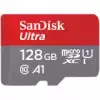 SANDISK Ultra microSDXC 128GB + SD Adapter 120MB/s A1 Class 10 UHS-I