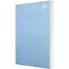SEAGATE One Touch 2TB External HDD with Password Protection Light Blue