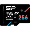 SILICON POWER, 256 GB, microSD EX,256GB,UHS-I,PCIe Gen3x1,U3,V30,A1