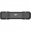 Silicon Power DS72 250GB USB Type-A and USB Type-C 3.2 Gen 2 Black