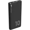 Silicon Power GP15 10.000mAh PowerBank > 500 charging cycles Dual input Micro-B & Type-C, Dual USB output 2.1A, 10000mAh, Li-polymer, Black