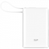 SILICON POWER Power Bank, CP10, 10000mAh, BSMI, PSE, INT., White