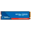 SSD POWERED BY SANDISK WD Blue SN5100 500GB M.2 2280 PCIe Gen4 x4 NVMe QLC 3D, Read/Write: 6600/5600 MBps, IOPS 660K/1100K, TBW: 300