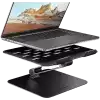 STND-LQB stand for notebooks and tablets. Aluminum HQ stand for laptops size 10-17.3. Adjustable height and angle. Black.