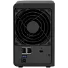 Synology DS225+, Tower, 2-bays 3.5'' SATA HDD/SSD, CPU Inte Celeron J4125 4-core (4-thread) 2.0 GHz, burst up to 2.7 GHz, 2 GB DDR4 non-ECC (expandable up to 6 GB), 1xRJ-45 1GbE LAN, 1xRJ-45 2.5 GbE LAN, 2xUSB 3.2 Gen 1, 1.3 kg, 3yr warranty