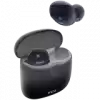 TCL In-Ear True Wireless Bluetooth Headset, Frequency of response 9-22K, Sensitivity 100 dB, Driver Size 5.8mm, Impedence 13 Ohm, Max power input 20mW, Playtime 6.5h/26h, IPX4, Bluetooth 5.0, A2DP, AVRCP, HFP, HS, USB-C, Color Phantom Black