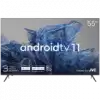 Телевизор KIVI 55', UHD, Android TV 11, Black, 3840x2160, 60 Hz, Sound by JVC, 2x12W, 83 kWh/1000h , BT5.1, HDMI ports 4, 24 months