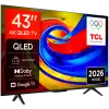 Телевизор KIVI TCL 43P7L 43'' 4K HDR Dolby Vision, HDR10+ Built-in 2.4/5GHz Wi-Fi, MIMO DVB-C Pan EU