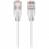 Ubiquiti UACC-Cable-Patch-EL-0.3M-W Nano-thin patch cable with 2.5 GbE support designed to show Etherlighting effects