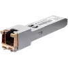 Ubiquiti UACC-CM-RJ45-1G SFP to RJ45 transceiver module that delivers 1 Gbps speed via a converted Ethernet connection.