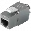 Ubiquiti UniFi UACC-Keystone-Jack-C6A Toolless keystone for terminating a Cat6A Ethernet jack without the use of a punch-down or crimping tool, (12) Keystone Jacks per pack