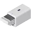 Ubiquiti UniFi  UNAS-2-W-EU Network Attached Storage with (2) 3.5inch HDD bays, 2.5 GbE networking, USB-C connectivity, and an included PoE++ adapter, all in a compact footprint
