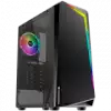 Xigmatek Vortex EN46171, ATX/M-ATX/Mini ITX, USB3.0x1+USB2.0x2, Rainbow LED Front Panel, Left Tempered Glass, Rear SYNC XCR120 Fan
