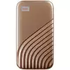 WD 500GB My Passport SSD - Portable SSD, up to 1050MB/s Read and 1000MB/s Write Speeds, USB 3.2 Gen 2 - Gold