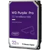 WD Purple Pro 22TB SATA 6Gb/s HDD 3.5inch internal 7200Rpm 512MB Cache 24x7 Bulk