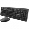 CANYON SET-W20, Wireless combo set,Wireless keyboard with Silent switches,105 keys,BG layout,optical 3D Wireless mice 100DPI black
